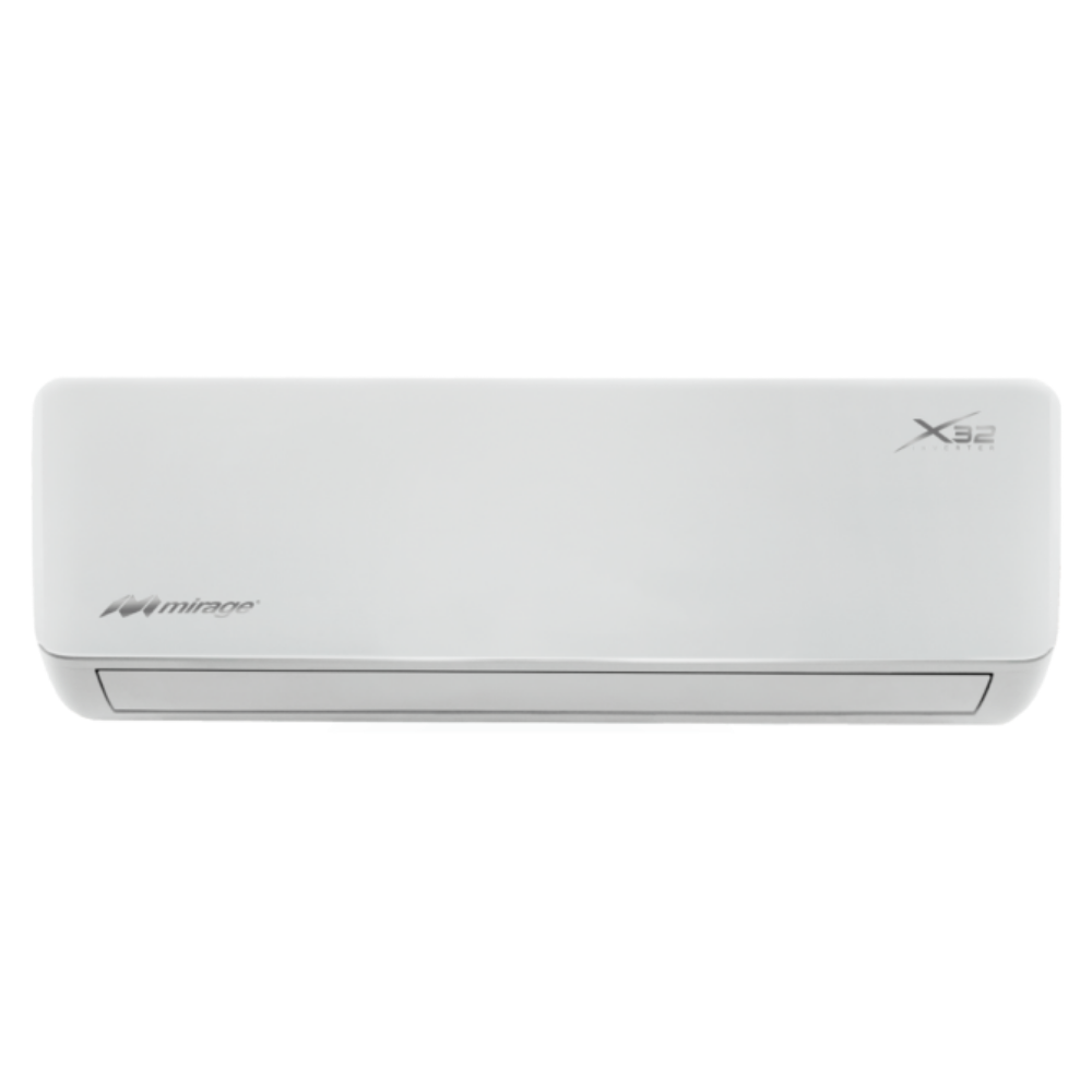 Aire Acondicionado Mirage Minisplit High Wall X32 Inverter 1 Tonelada Frio/Calor 110v SETCWC120E