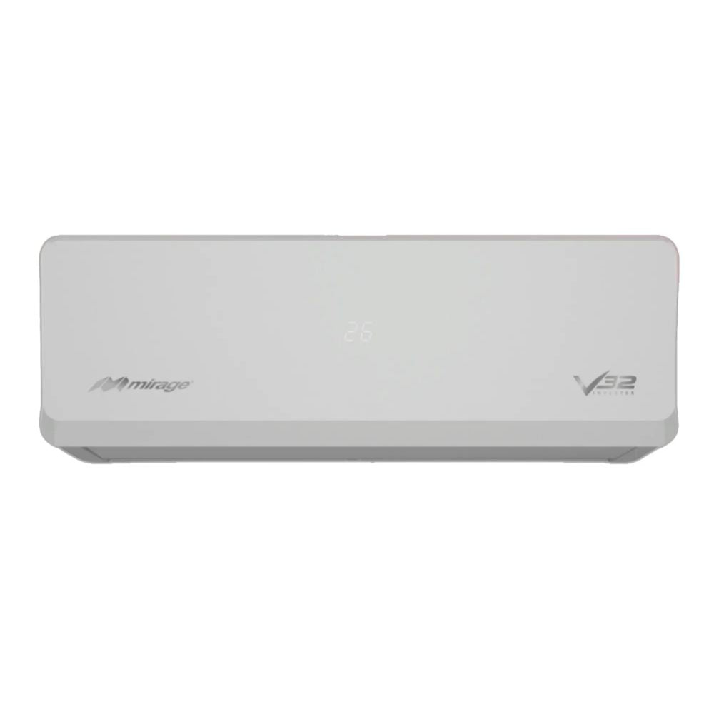 Aire Acondicionado Mirage Minisplit High Wall Inverter V32 1 Tonelada Frío/Calor 220V SETCVC121E